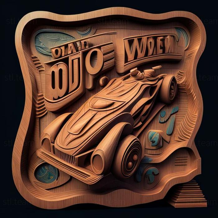 3D model Walt Disney World QueMagical Racing Tour game (STL)